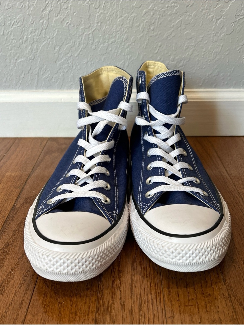 Converse Chuck Taylor Sneakers High Top Shoes Men’s Size 11 Blue - Picture 2 of 11